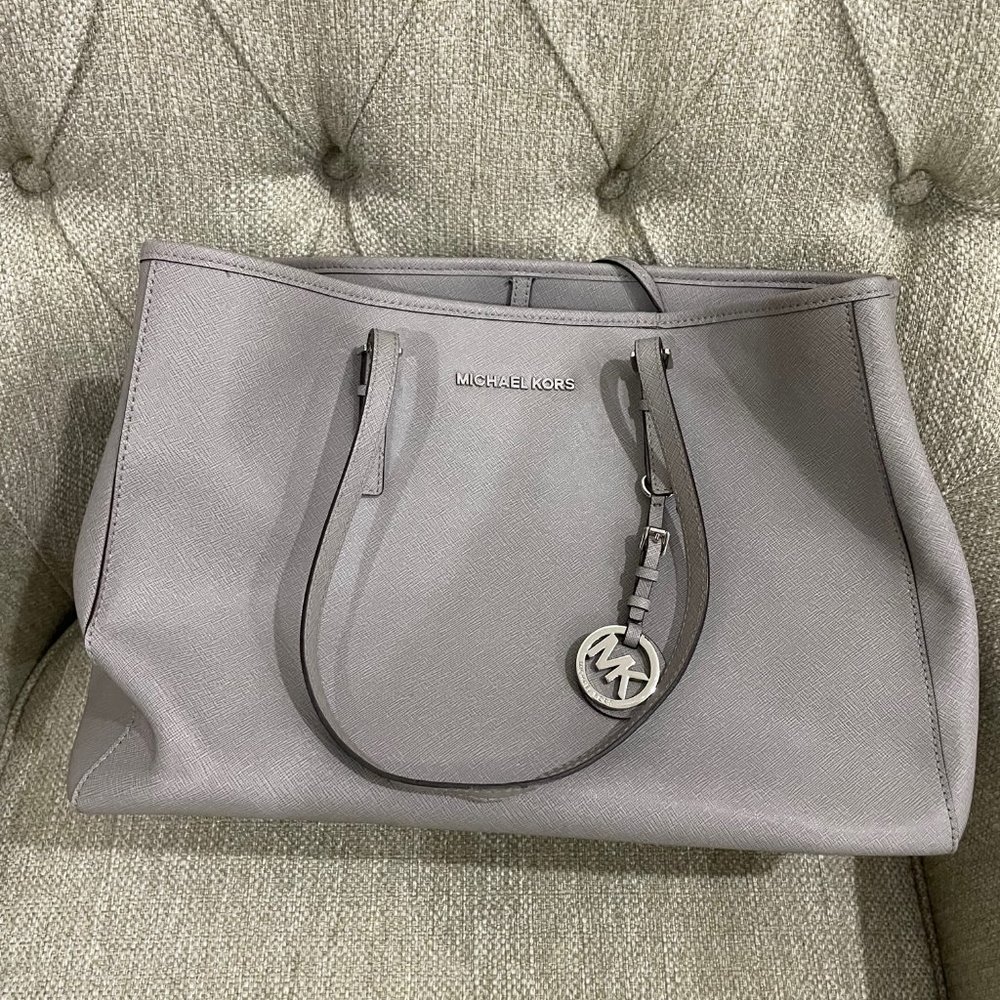 Michael Kors Ash Grey Tote Shoulder Bag